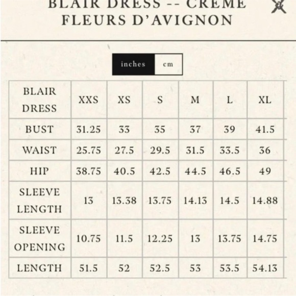 Blair Dress in Cream Fleurs D’avignon - Picture 5 of 9